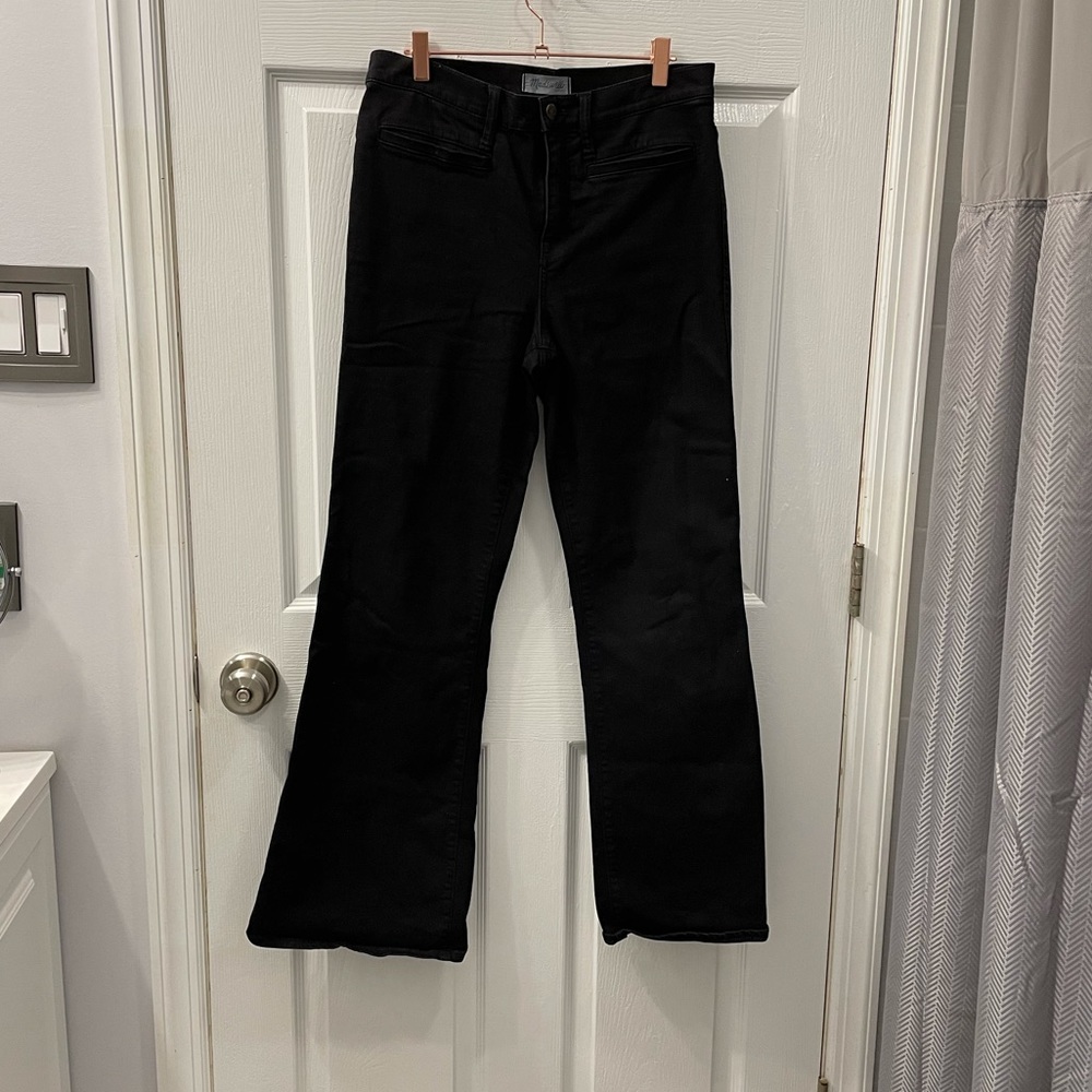 Madewell Flea Market Flare Jeans in Rollins Wash